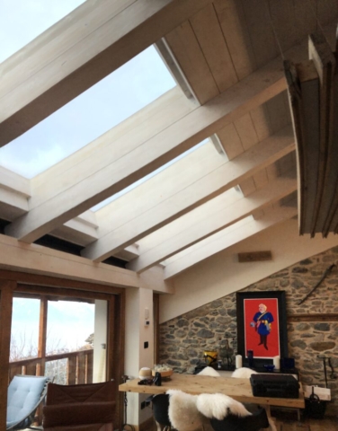tetto fotovoltaico trasparente